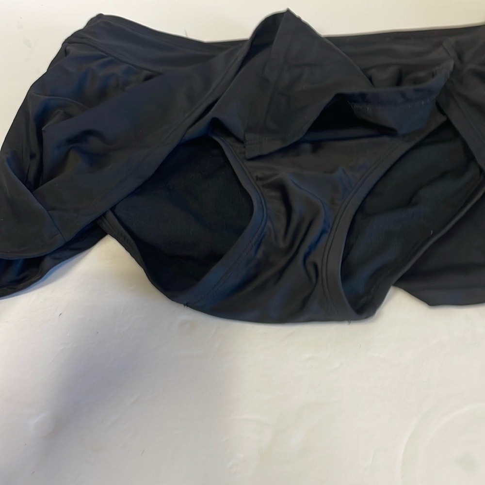 Beach Native Black Mini Skater Swim Skirt - Picture 2 of 6